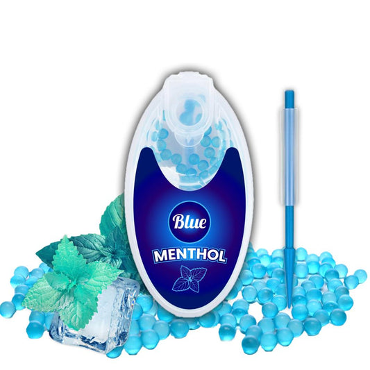 100 Cigarette Balls Menthol Aroma Balls Blue Menthol  Flavour Balls Crush Ball Burst Beeds